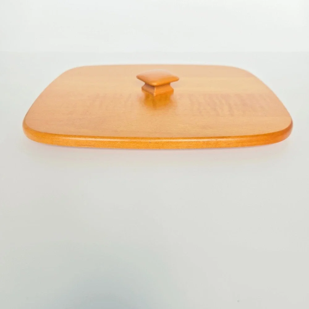 Nice Longaberger 1998 Harbor Knob Lid Only # 50687 Collectors‎ Club rectangle